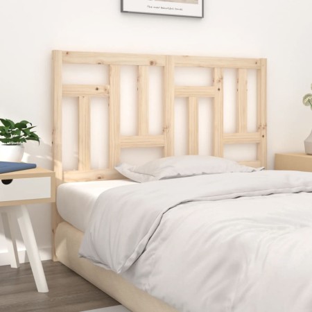 Bettkopfteil aus massivem Kiefernholz, 140,5 x 4 x 100 cm von , Kopf- und Fußteile - Ref: Foro24-818965, Preis: 51,61 €, Raba...