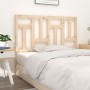 Bettkopfteil aus massivem Kiefernholz, 140,5 x 4 x 100 cm von , Kopf- und Fußteile - Ref: Foro24-818965, Preis: 51,61 €, Raba...