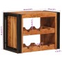 Estante de Vino Marrón 100 x 45 x 33 cm Madera de Acacia Sólida en Botelleros | Comprar online en Foro24