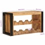 Estante de Vino 100 x 45 x 33 cm en Botelleros | Comprar online en Foro24