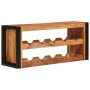Estante de Vino Marrón 100 x 45 x 33 cm Madera de Acacia Sólida en Botelleros | Comprar online en Foro24