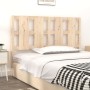 Bettkopfteil aus massivem Kiefernholz, 140,5 x 4 x 100 cm von , Kopf- und Fußteile - Ref: Foro24-817985, Preis: 55,13 €, Raba...
