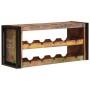 Estante de Vino Marrón 100 x 45 x 33 cm Madera reciclada maciza en Botelleros | Comprar online en Foro24