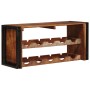 Estante de Vino Marrón 100 x 45 x 33 cm Madera reciclada maciza en Botelleros | Comprar online en Foro24