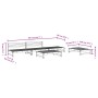 Juego de sofás de jardín 5 pzas madera maciza pino marrón miel by , Garden sets - Ref: Foro24-3186602, Price: 486,95 €, Disco...
