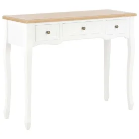 Console table with 3 white drawers by vidaXL, Side tables - Ref: Foro24-280044, Price: 169,63 €, Discount: %