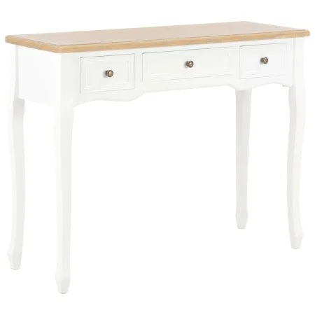 Mesa consola tocador con 3 cajones blancos de vidaXL, Mesas auxiliares - Ref: Foro24-280044, Precio: 163,13 €, Descuento: %