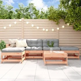 Juego de muebles de jardín 6 pzas madera maciza abeto Douglas by , Garden sets - Ref: Foro24-3186324, Price: 316,26 €, Discou...