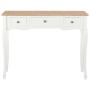 Konsolentisch Schminktisch mit 3 weißen Schubladen von vidaXL, Seitentische - Ref: Foro24-280044, Preis: 166,58 €, Rabatt: %
