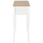 Mesa consola tocador con 3 cajones blancos de vidaXL, Mesas auxiliares - Ref: Foro24-280044, Precio: 163,13 €, Descuento: %