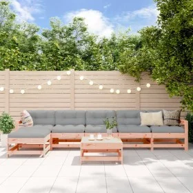 Juego de muebles de jardín 7 pzas madera maciza abeto Douglas by , Garden sets - Ref: Foro24-3186422, Price: 376,54 €, Discou...