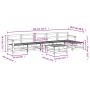 Juego de muebles de jardín 7 pzas madera maciza abeto Douglas by , Garden sets - Ref: Foro24-3186422, Price: 381,17 €, Discou...