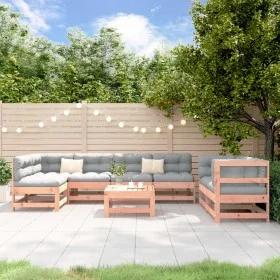 Juego de muebles de jardín 8 pzas madera maciza abeto Douglas von , Gartensets - Ref: Foro24-3186457, Preis: 444,35 €, Rabatt: %