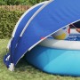 Cúpula para piscina Manual Azul 472 x 460 x 229 cm en Cubiertas para piscina | Comprar online en Foro24
