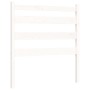 Estructura de cama con cabecero madera maciza blanco 100x200 cm de , Camas y somieres - Ref: Foro24-3192027, Precio: 130,33 €...