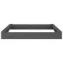 Sandbox with square seats in solid gray pine wood by , sandboxes - Ref: Foro24-825039, Price: 97,78 €, Discount: %