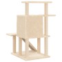 Cat scratching post with cream sisal posts 97 cm by , Cat furniture - Ref: Foro24-172097, Price: 53,76 €, Discount: %