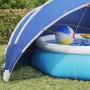 Cúpula para piscina Manual Azul 546 x 516 x 250 cm en Cubiertas para piscina | Comprar online en Foro24