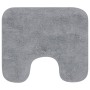 Gray 2-Piece Fabric Bath Rug Set by vidaXL, Rugs and bath mats - Ref: Foro24-133230, Price: 23,84 €, Discount: %