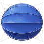 Cúpula para piscina Manual Azul 546 x 516 x 250 cm en Cubiertas para piscina | Comprar online en Foro24