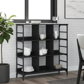 Schwarzes Sideboard aus Holzwerkstoff, 102 x 32 x 103,5 cm von , Sideboards - Ref: Foro24-837727, Preis: 56,71 €, Rabatt: %