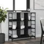 Black engineered wood sideboard 102x32x103.5 cm by , Sideboards - Ref: Foro24-837727, Price: 56,71 €, Discount: %