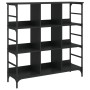 Black engineered wood sideboard 102x32x103.5 cm by , Sideboards - Ref: Foro24-837727, Price: 57,12 €, Discount: %