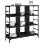 Black engineered wood sideboard 102x32x103.5 cm by , Sideboards - Ref: Foro24-837727, Price: 57,12 €, Discount: %