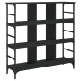 Black engineered wood sideboard 102x32x103.5 cm by , Sideboards - Ref: Foro24-837727, Price: 57,12 €, Discount: %