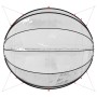 Cúpula para piscina Manual Transparente 546 x 516 x 250 cm PVC en Cubiertas para piscina | Comprar online en Foro24