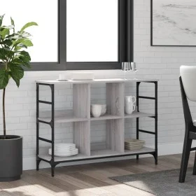 Sonoma-graues Sideboard aus Holzwerkstoff, 102 x 32 x 73,5 cm von , Sideboards - Ref: Foro24-837725, Preis: 56,92 €, Rabatt: %