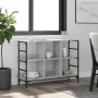 Sonoma Gray Engineered Wood Sideboard 102x32x73.5 cm by , Sideboards - Ref: Foro24-837725, Price: 56,92 €, Discount: %