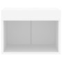 Wand-Nachttisch mit weißen LED-Leuchten von , TV-Möbel - Ref: Foro24-837113, Preis: 29,55 €, Rabatt: %