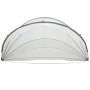 Cúpula para piscina Manual Gris y naranja 592 x 590 x 275 cm en Cubiertas para piscina | Comprar online en Foro24