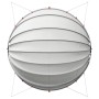 Cúpula para piscina Manual Gris y naranja 592 x 590 x 275 cm en Cubiertas para piscina | Comprar online en Foro24