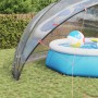 Cúpula para piscina Manual Transparente 592 x 590 x 275 cm PVC en Cubiertas para piscina | Comprar online en Foro24