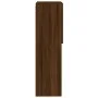 TV-Schrank mit LED-Leuchten, braune Eiche, 40,5 x 30 x 102 cm von , TV-Möbel - Ref: Foro24-837063, Preis: 45,34 €, Rabatt: %