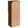 TV-Schrank mit LED-Leuchten, braune Eiche, 40,5 x 30 x 102 cm von , TV-Möbel - Ref: Foro24-837063, Preis: 46,94 €, Rabatt: %