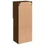 TV-Schrank mit LED-Leuchten, braune Eiche, 40,5 x 30 x 102 cm von , TV-Möbel - Ref: Foro24-837063, Preis: 45,34 €, Rabatt: %