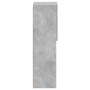 Betongrauer TV-Schrank mit LED-Leuchten 30,5 x 30 x 102 cm von , TV-Möbel - Ref: Foro24-837021, Preis: 63,39 €, Rabatt: %