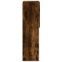 Mueble para TV con luces LED roble ahumado 40,5x30x102 cm de , Muebles TV - Ref: Foro24-837061, Precio: 66,25 €, Descuento: %