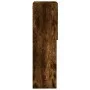 Mueble para TV con luces LED roble ahumado 40,5x30x102 cm de , Muebles TV - Ref: Foro24-837061, Precio: 60,88 €, Descuento: %