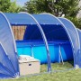 Tienda de piscina tipo cúpula Azul 538 x 440 x 204 cm en Cubiertas para piscina | Comprar online en Foro24