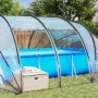 Tienda de piscina tipo cúpula Transparente 538 x 440 x 204 cm en Cubiertas para piscina | Comprar online en Foro24