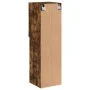 Mueble para TV con luces LED roble ahumado 30,5x30x102 cm de , Muebles TV - Ref: Foro24-837023, Precio: 56,24 €, Descuento: %