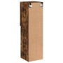 TV-Schrank mit LED-Leuchten, geräucherte Eiche, 30,5 x 30 x 102 cm von , TV-Möbel - Ref: Foro24-837023, Preis: 57,02 €, Rabat...