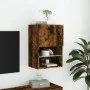 TV-Schrank mit LED-Leuchten, geräucherte Eiche, 40,5 x 30 x 60 cm von , TV-Möbel - Ref: Foro24-837037, Preis: 41,43 €, Rabatt: %
