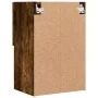 TV-Schrank mit LED-Leuchten, geräucherte Eiche, 40,5 x 30 x 60 cm von , TV-Möbel - Ref: Foro24-837037, Preis: 41,43 €, Rabatt: %