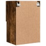 TV-Schrank mit LED-Leuchten, geräucherte Eiche, 40,5 x 30 x 60 cm von , TV-Möbel - Ref: Foro24-837037, Preis: 42,00 €, Rabatt: %