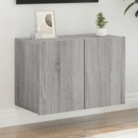 Sonoma Gray Wall TV Cabinet 60x30x41 cm by , TV Furniture - Ref: Foro24-836948, Price: 35,86 €, Discount: %
